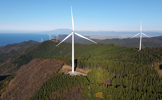 JRE鶴岡八森山風力発電所